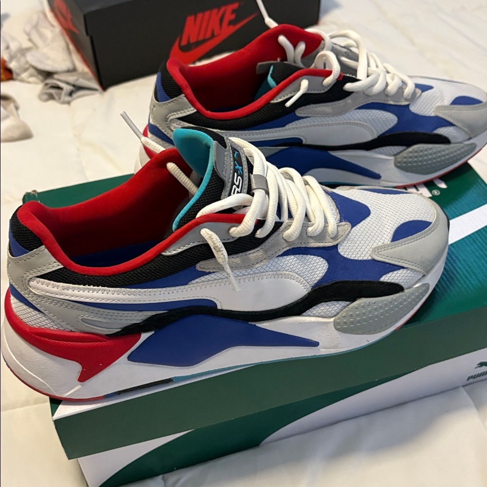 Puma RS-X puzzle Bold Colorway Sneakers - Picture 3 of 5